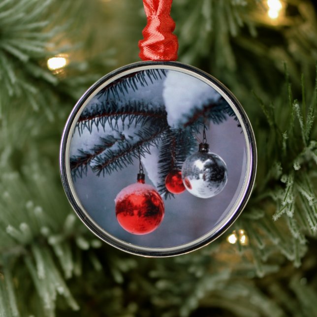 Ornamento De Metal Feliz ano novo (Árvore)