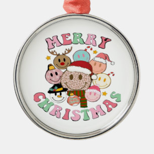 Ornamento De Metal Feliz Natal