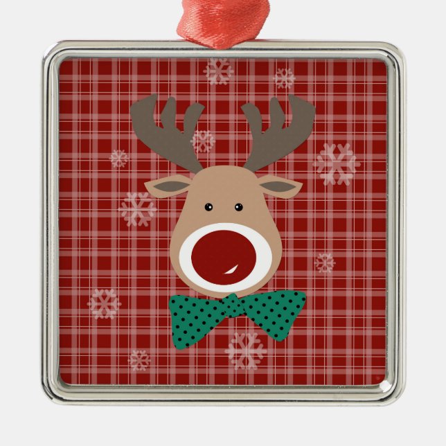 Ornamento De Metal Feliz Natal! (Frente)