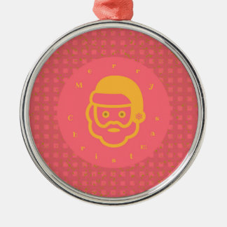 Ornamento De Metal Feliz Natal