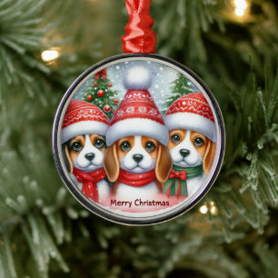 Ornamento De Metal Feliz Natal Yorki