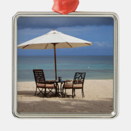 Ornamento De Metal Feliz Saída