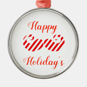 Ornamento De Metal Feliz Stachemus!