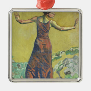 Ornamento De Metal Femme Joyeuse