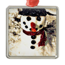 Feriado Deixe-o nevar um boneco de neve