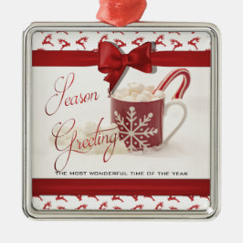 Ornamento De Metal Férias de Natal, Melhor Hora do Ano