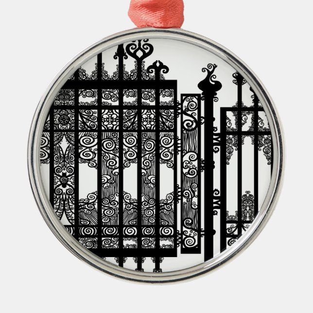 Ornamento De Metal Ferro forjado (Frente)