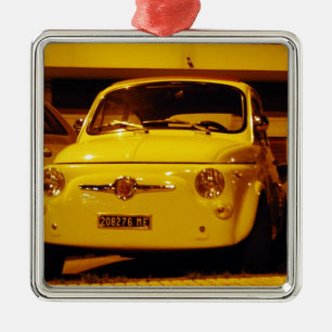 Ornamento De Metal Fiat 500 Abarth.