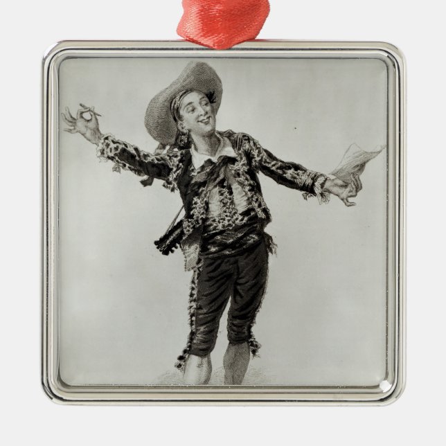 Ornamento De Metal Figaro (Frente)