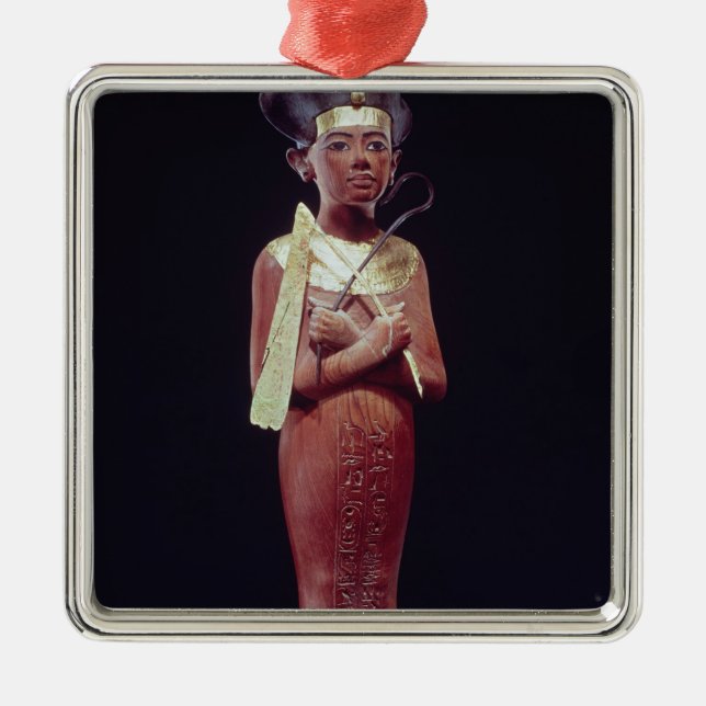 Ornamento De Metal Figura de Shabti do rei (Frente)