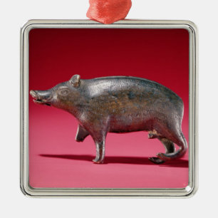 Ornamento De Metal Figura de um varrão