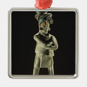 Ornamento De Metal Figura real ereta