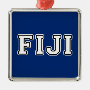 Ornamento De Metal Fiji