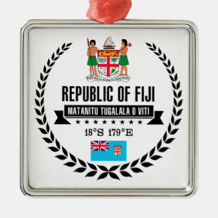 Ornamento De Metal Fiji
