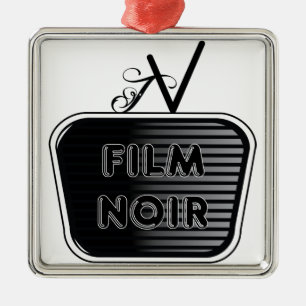 Ornamento De Metal Filme Noir