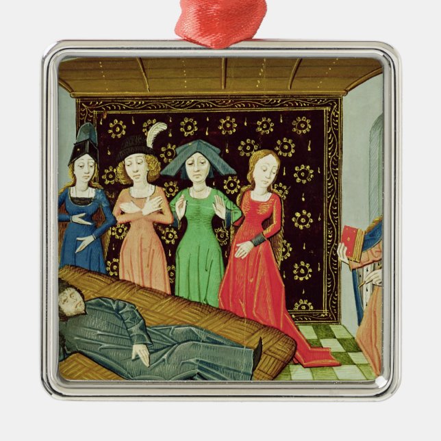 Ornamento De Metal Filosofia e os musas (Frente)