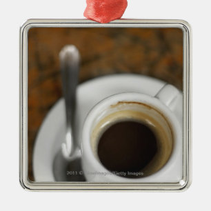 Ornamento De Metal Fim-acima de uma chávena de café 2