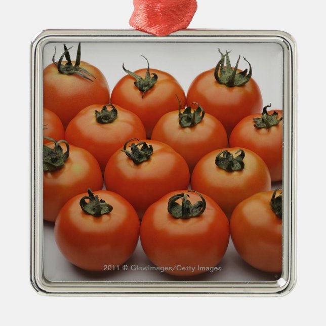 Ornamento De Metal Fim-acima dos tomates (Frente)