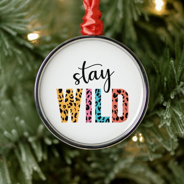 Ornamento De Metal Fique Selvagem (Árvore)