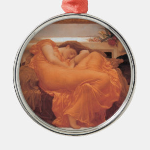Ornamento De Metal Flaming June