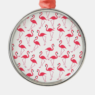 Ornamento De Metal flamingos