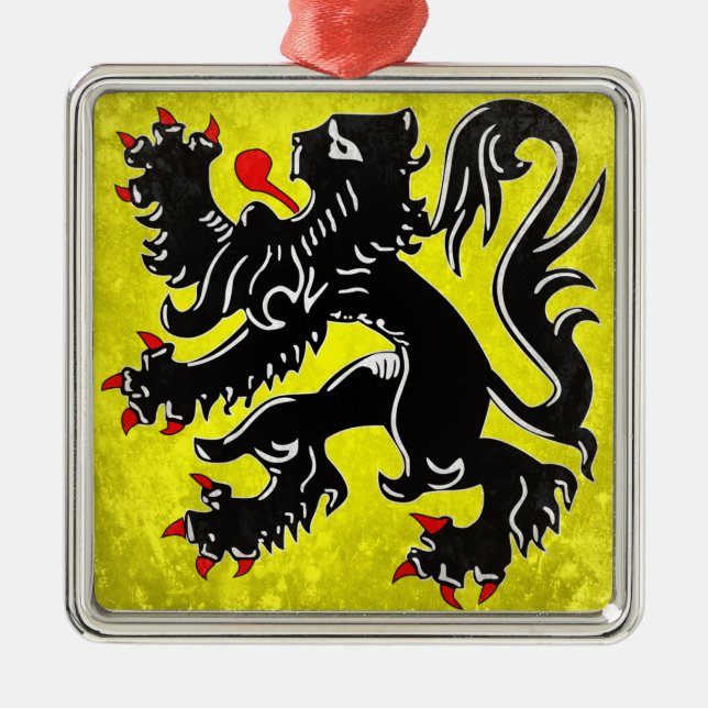 Ornamento De Metal Flandres (Frente)