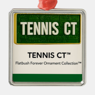 Ornamento De Metal Flatbush street Christmas ornaments 