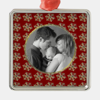 Ornamento De Metal Flocos de neve