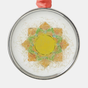 Ornamento De Metal Flor de lótus etéreo