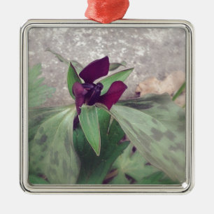 Ornamento De Metal Flor selvagem