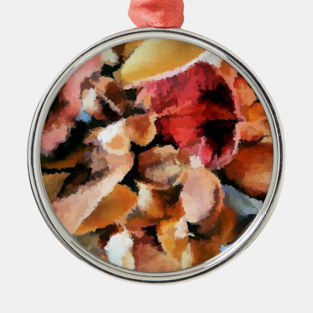 ORNAMENTO DE METAL FLORES (Frente)