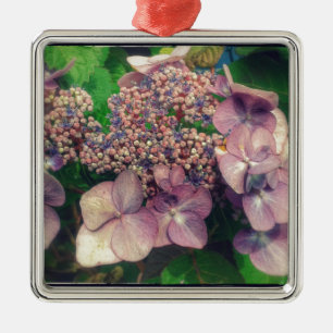 Ornamento De Metal Flores Bonito