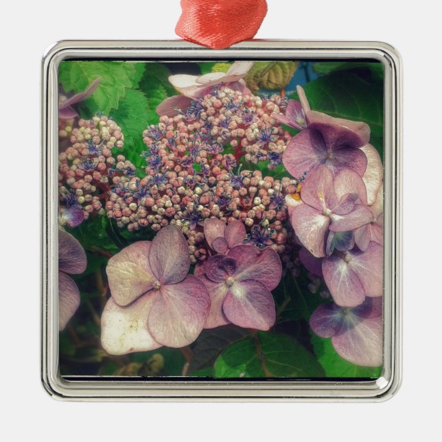 Ornamento De Metal Flores bonito (Frente)