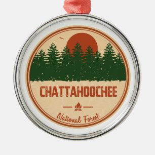 Ornamento De Metal Floresta Nacional Chattahoochee