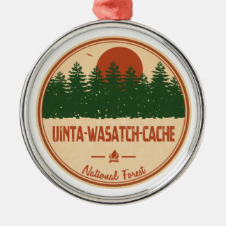 Ornamento De Metal Floresta Nacional de Cache de Uinta-Wasatch