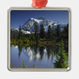 Ornamento De Metal Floresta Nacional Mount Baker-Snoqualmie
