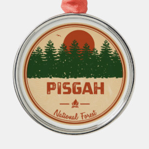 Ornamento De Metal Floresta Nacional Pisgah