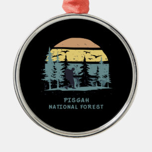 Ornamento De Metal Floresta Nacional Pisgah