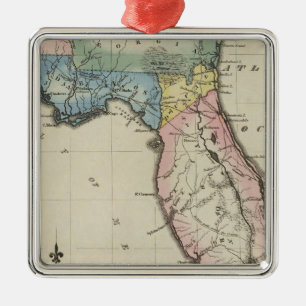 Ornamento De Metal Florida 11