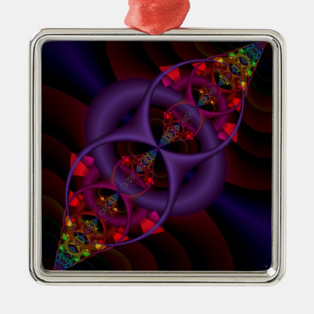 Ornamento De Metal Fluxo-capacitor (Frente)