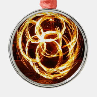 Ornamento De Metal Fogo de giro - nó celta
