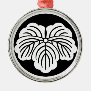 Ornamento De Metal Folha de Ivy no bolo de arroz