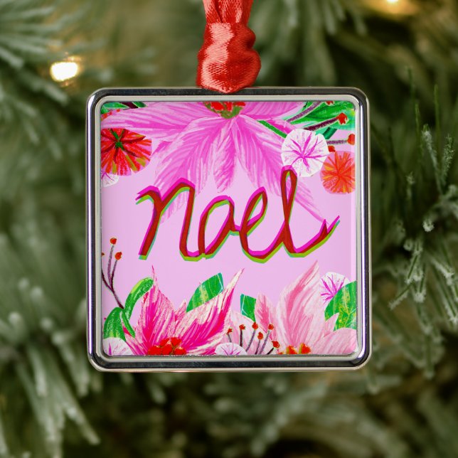 Ornamento De Metal Folhagem de Natal - Noel (Árvore)