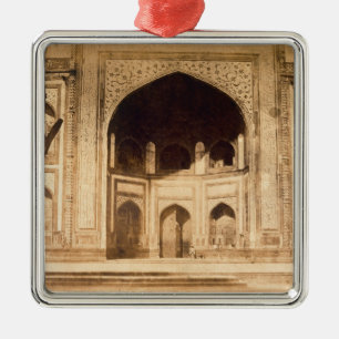 Ornamento De Metal Fora do Taj Mahal, ilustrado provavelmente 'no pH
