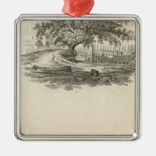 Ornamento De Metal Forme em que William Penn
