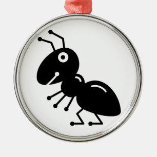 Ornamento De Metal Formiga