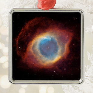 Ornamento De Metal Foto Celestial da Nebulosa Hélice