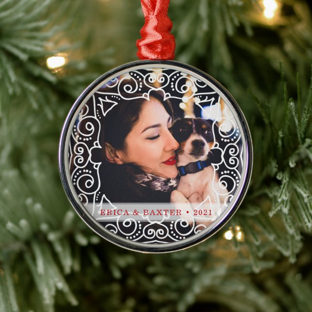 Ornamento De Metal Foto da imagem Deco (Árvore)