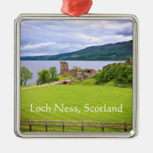 Ornamento De Metal Fotografia de Loch Ness Scotland do castelo de