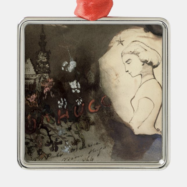 Ornamento De Metal Fracta Juventus, 1864 (Frente)